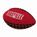 Logo Brands Louisville Repeating Mini-Size Rubber Football 161-93MR-3